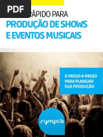Produção de Shows e Eventos Músicais