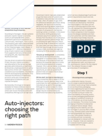 Auto-Injectors Choosing the Right Path AGP i2