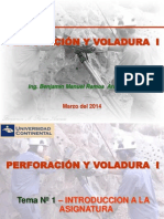 Perforacion y Voladura I-Tema01