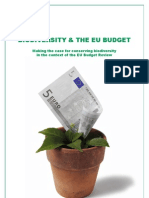 Wwf Biodiversity and Eu Budget