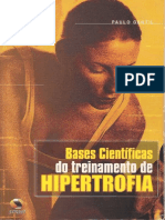 Bases Cientifica Do Treinamento de Hipertrofia