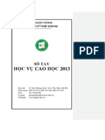 2013 - So Tay HV Cao Hoc