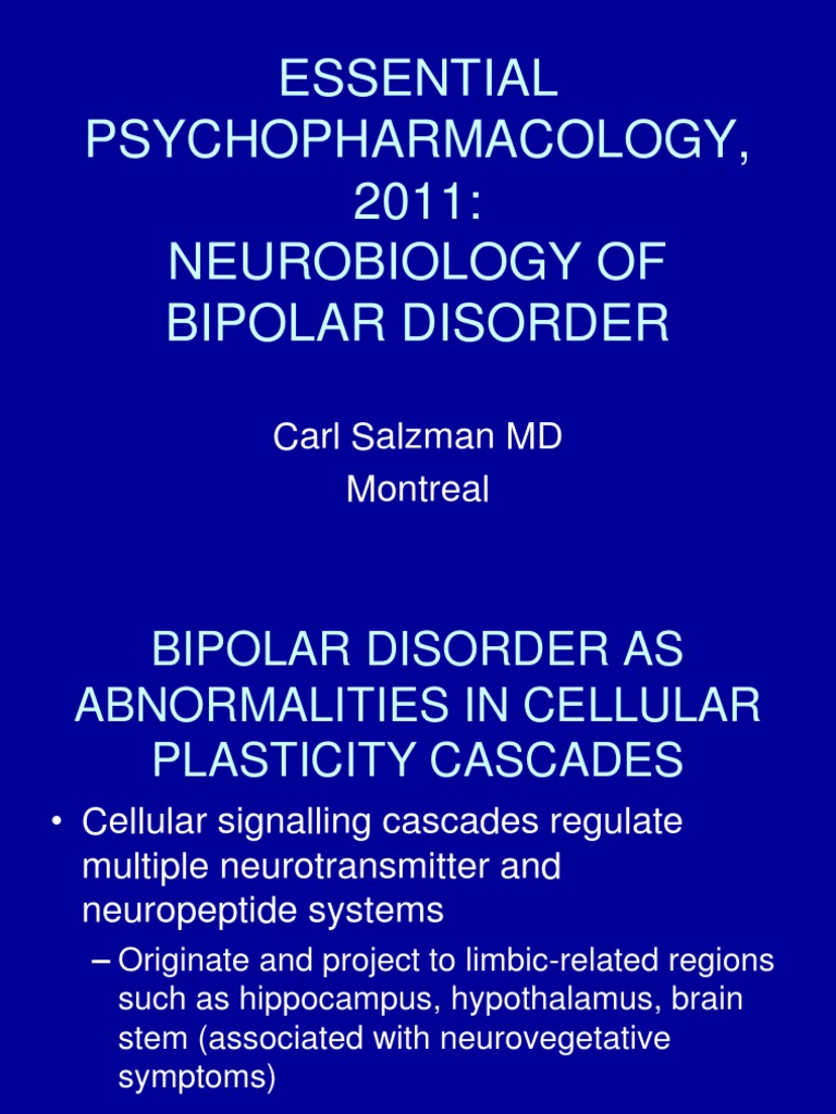 Neurobiology of Bipolar Disorder Insights | PDF | Bipolar Disorder ...