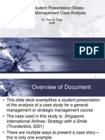 Sample Student Presentation Slides - Paul Friga - 2005