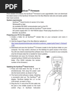 Updating The SynScan Firmware