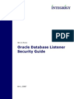 Integrigy Oracle Database Listener Security Guide