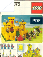Lego Castle manual excerpt (1978)