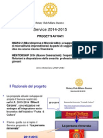 Commissione Progetti Rotary Club Milano Duomo