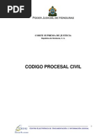 Nuevo Codigo Procesal Civil-Honduras 2010