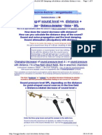 Sound Level Calculator-Distance