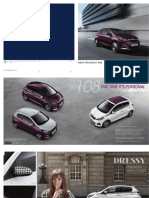 Peugeot 108 Range Brochure