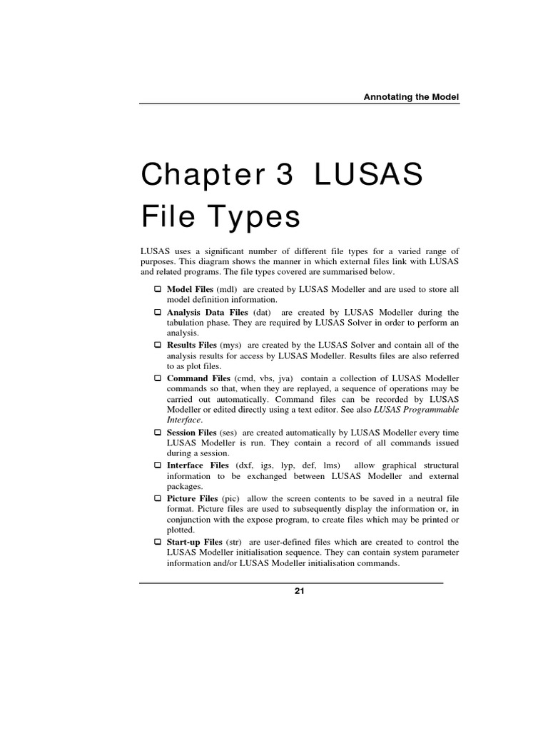 Modeller User Manual - 3 | PDF | File Format | Computer File