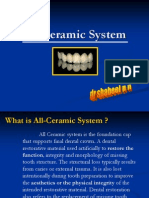 All Ceramic System Used in Dentistry