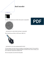 Homemade Wheel Encoder