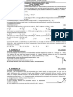Varianta 094: Examenul de Bacalaureat - 2009 Proba Scris La Fizic
