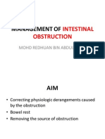 Managing Intestinal Obstructions