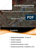 Aplicações de geoprocessamento em engenharia de pesca e aquicultura