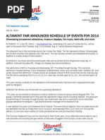 Download Altamont Fair announces 2014 schedule of events by Relentless Awareness SN234660177 doc pdf