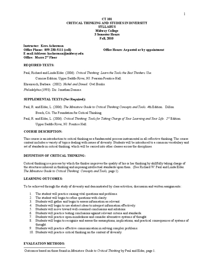 Critical thinking involves picture