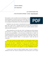 A Voz Como Vínculo Na Comunicação Radiofônica