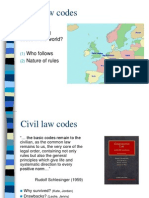 Civil Law Codes: The Two Most Influential Civil Codes in The World?