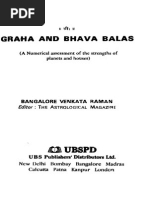 Bhava and Graha Balas