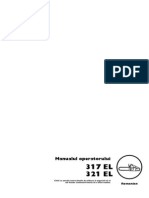 Manual Motoferastrau Electric Husqvarna 321 PDF