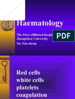 Haematology: The First Affiliated Hospital of Zhengzhou University Xie Xin-Sheng