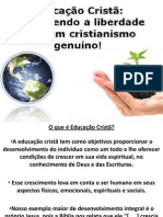 Apresentação Educaçao Cristã