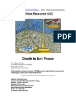 Military Resistance 12G2 Death is Not Peace