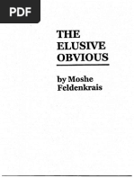 The Elusive Obvious - Moshe Feldenkrais