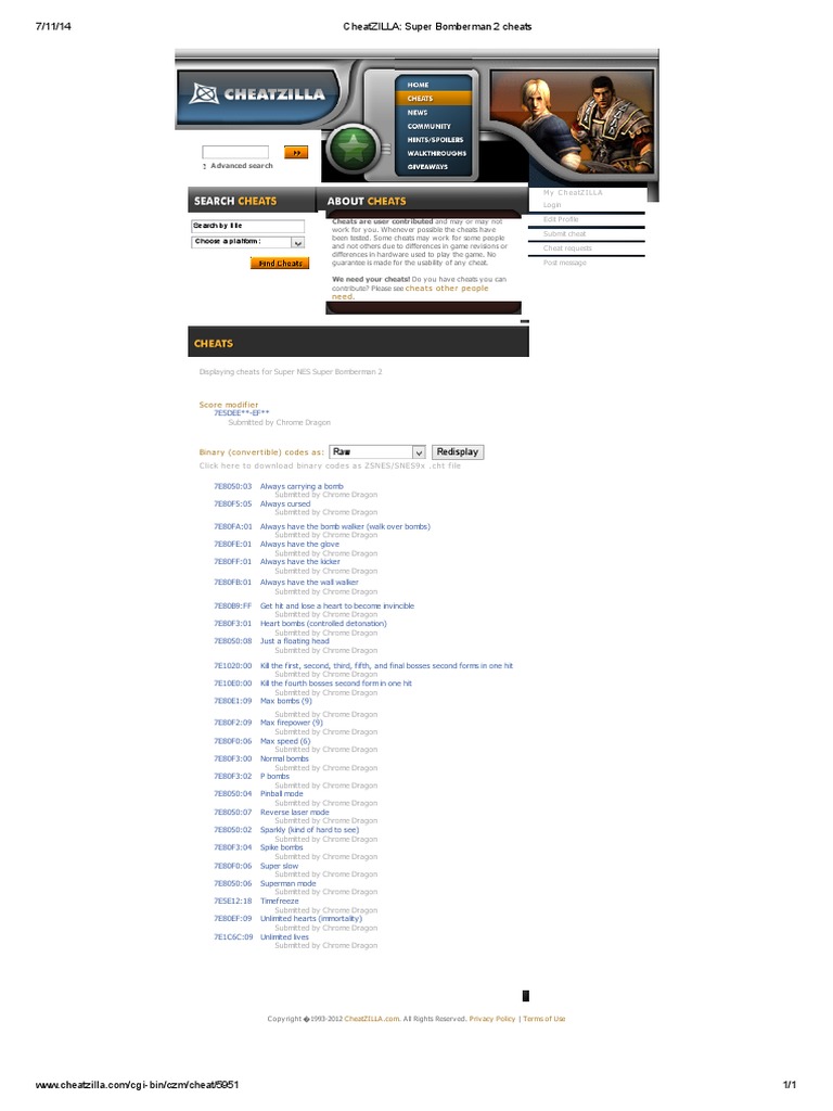 cheatzilla-super-bomberman-2-cheats-pdf