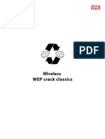 Wireless WEP crack