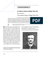 La Historia Médica de Edgar Allan Poe