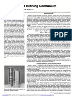 Extracting and Refining Germanium