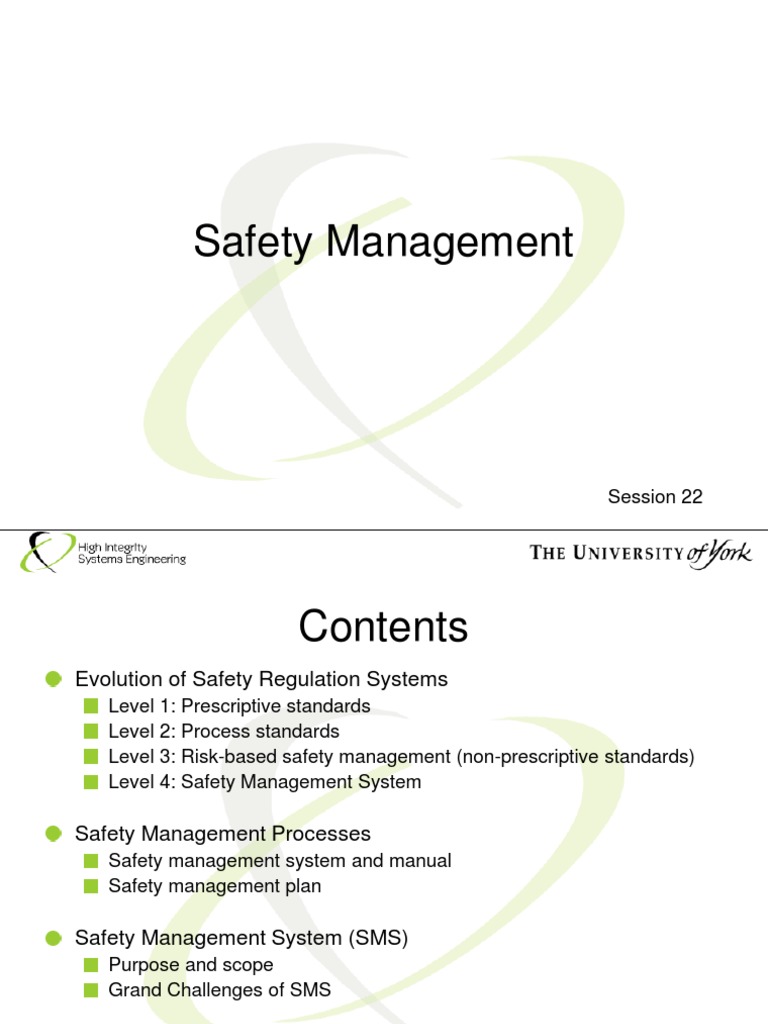 Safety Management System Overview | PDF | Safety | Risk