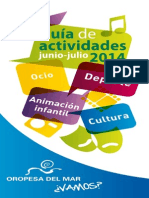 Actividades Oropesa