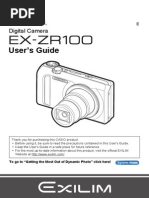 EXILIM ZR-100 CAMERA