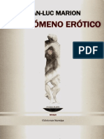 El Fenomeno Erotico- JeanLuc Marion