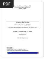 Starek, Normalizing Lidar Intensities