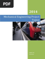 Download Mechanical Engineering Project Topics for Students by andychukse SN234687797 doc pdf