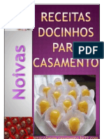 Docinhos para Casamentos - Noivas