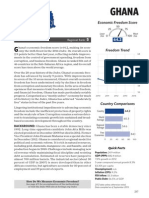 Measuring Economic Freedom in Ghana
