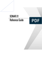 SONAR X1 Reference Guide En