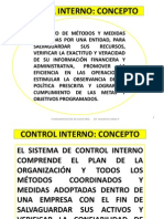 Control Interno 2012