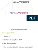 Appendix, APPENDICITIS: Acute