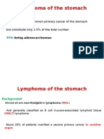 Lymphoma of The Stomach