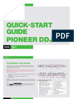 Pioneer DDJ-SX Quickstart Guide For Serato DJ