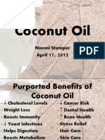 Coconut Oil Presentation