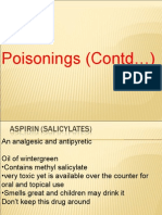 Poisonings (Contd... )